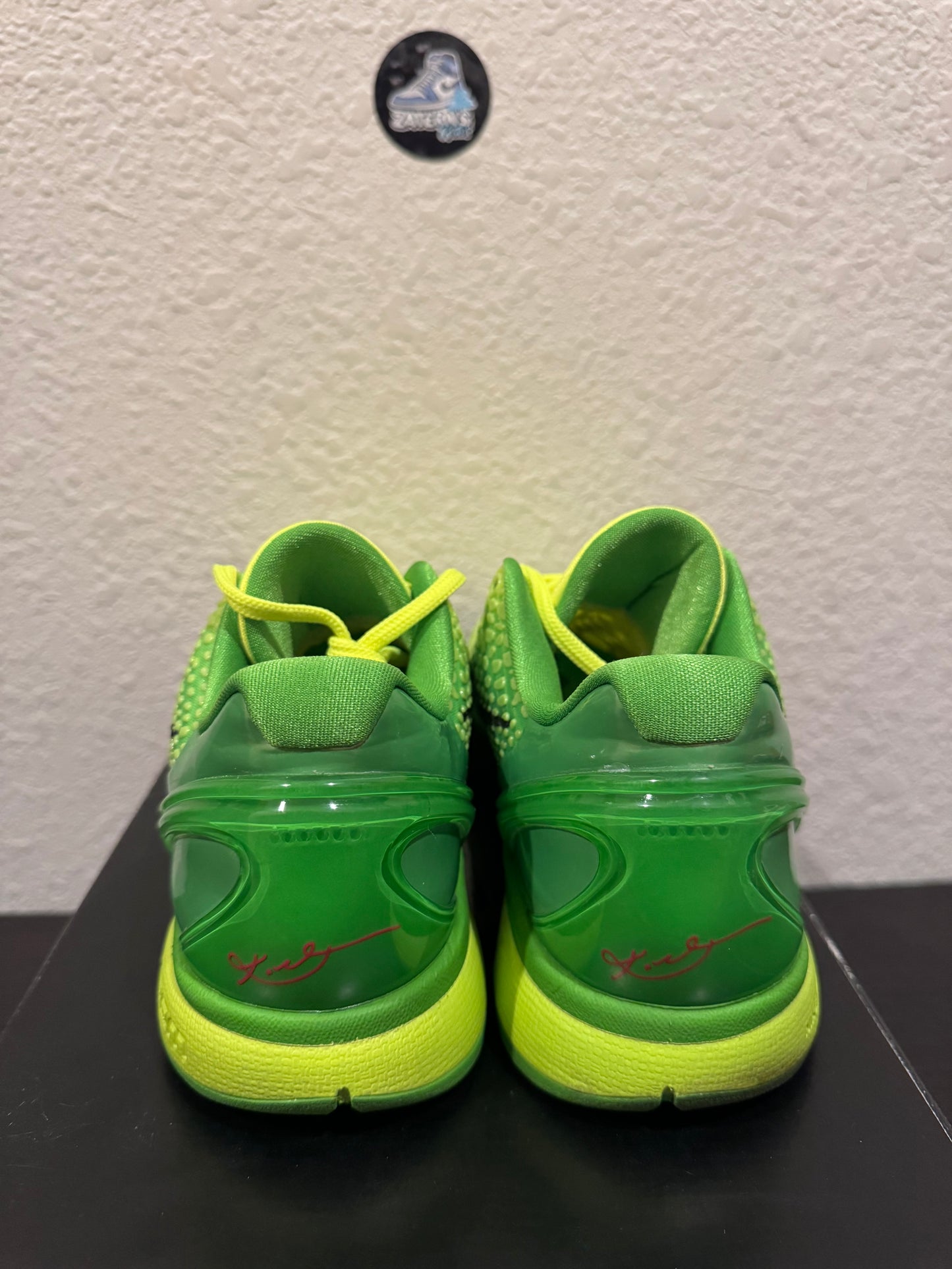 Nike Kobe 6 Protro Grinch Men's Pre-Owned (8M) CW2190-300