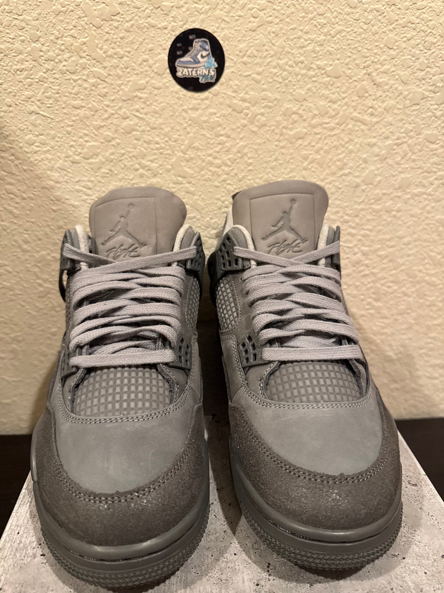 Jordan 4 Wet Cement Men's Pre-Owned (10M) FQ7928-001