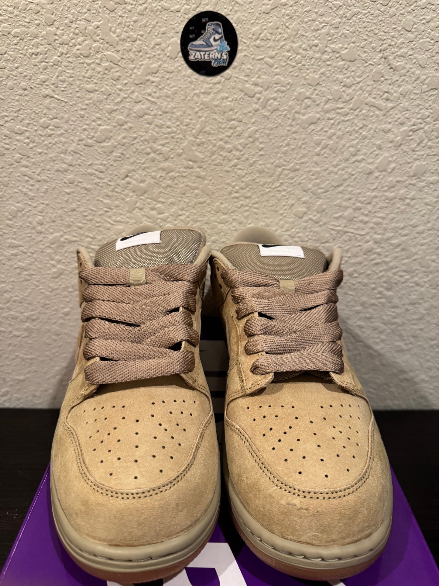 Nike SB Dunk Low B Parachute Beige Men's Brand New HJ0367-200