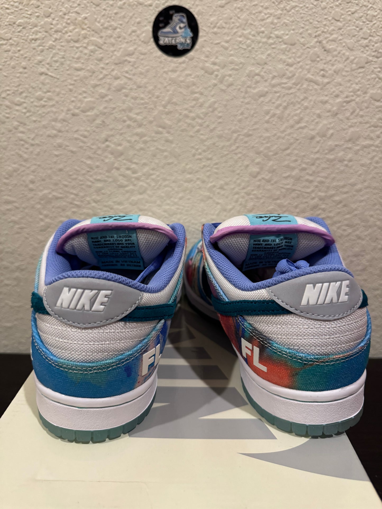 Nike SB Dunk Low Futura Bleached Aqua Men's Brand New HF6061-400