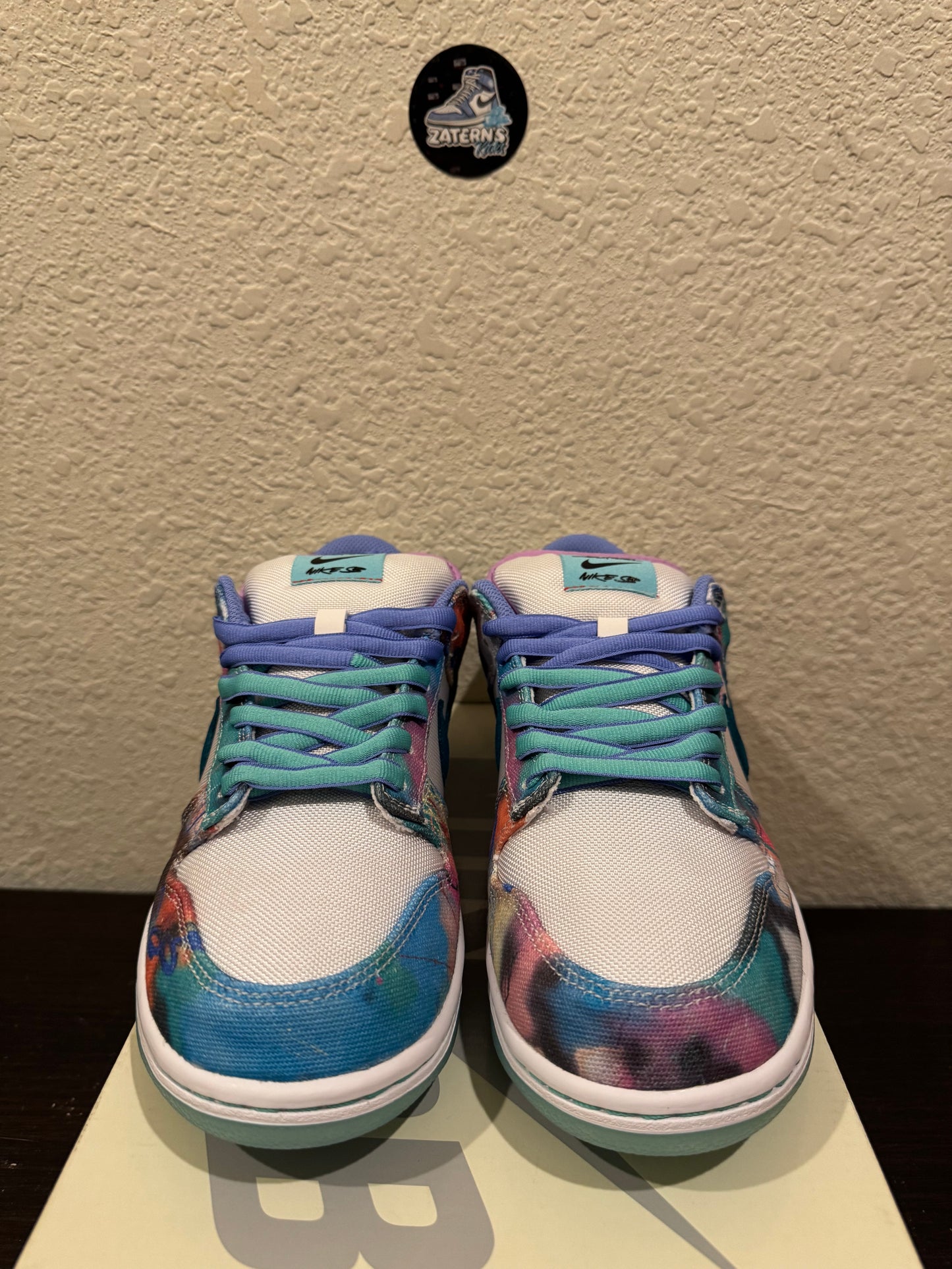 Nike SB Dunk Low Futura Bleached Aqua Men's Brand New HF6061-400