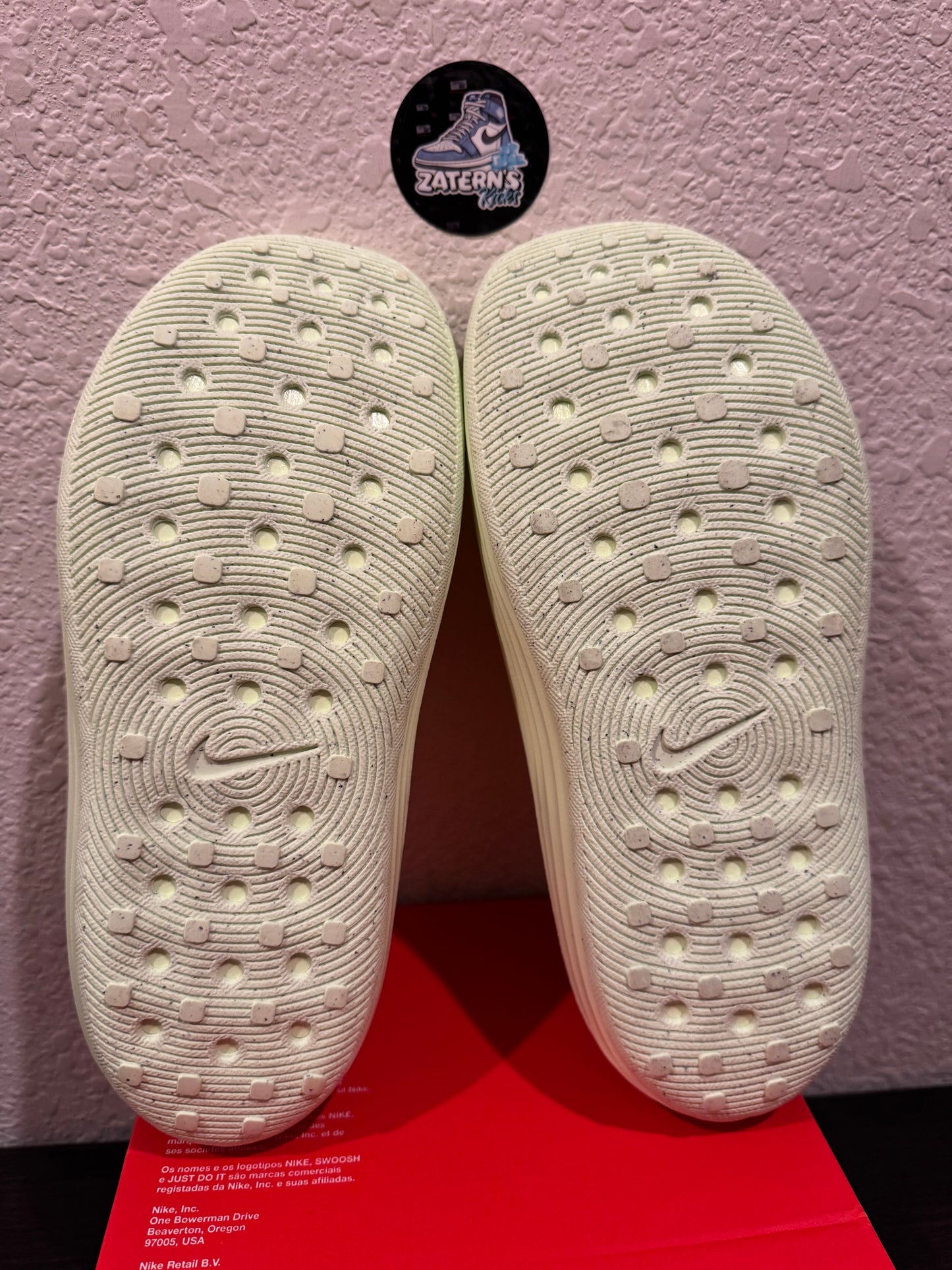 Nike ReactX Rejuven8 Slide Barely Volt Men's Brand New HV4479-700