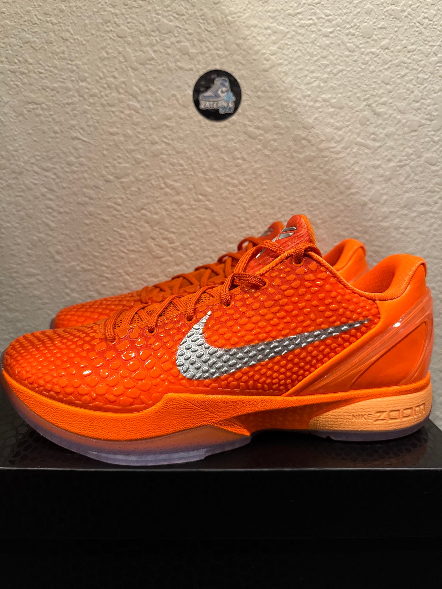 Nike Kobe 6 Protro Total Orange Men's Brand New IH1871-800