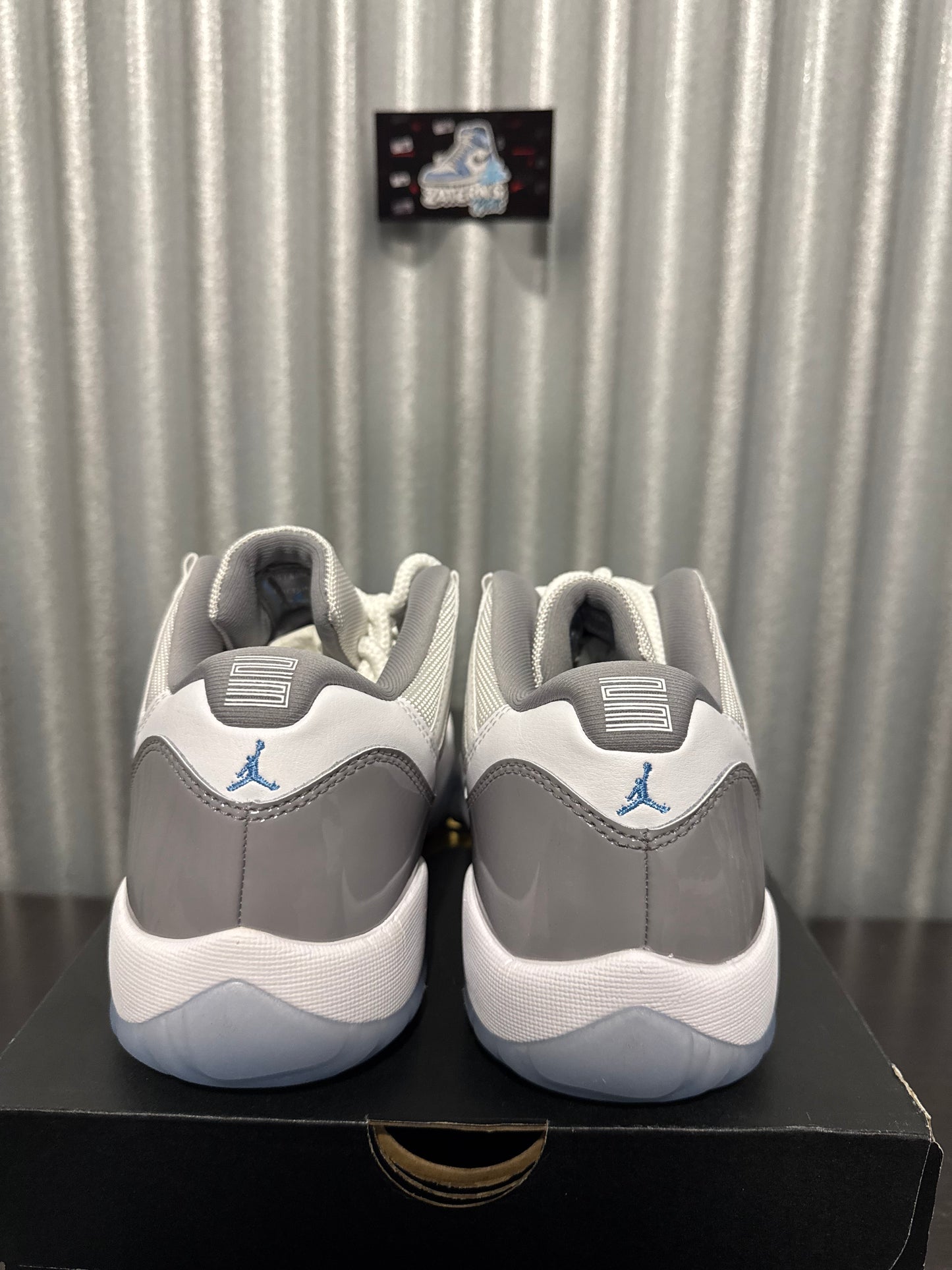 Jordan 11 Low Cement Grey GS Brand New 528896-140