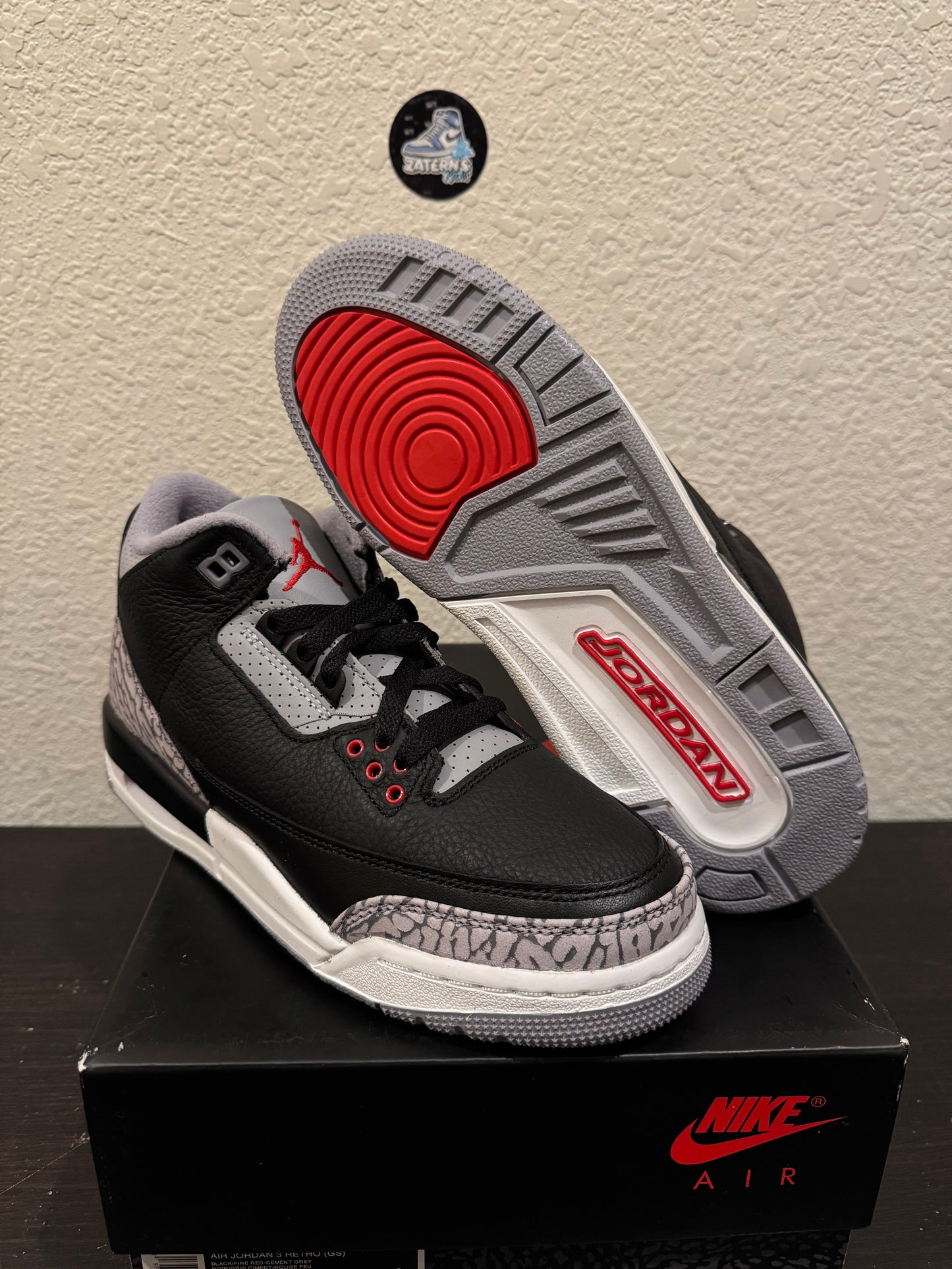 Jordan 3 Black Cement GS Brand New DM0967-010