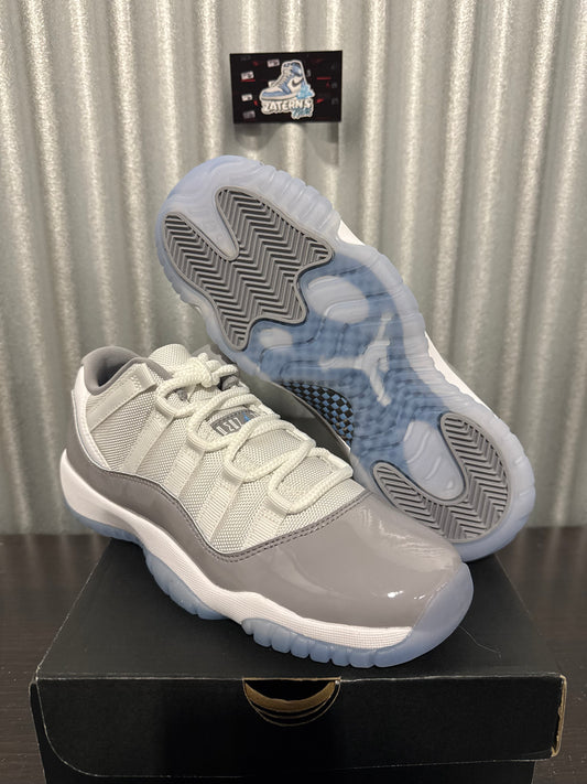 Jordan 11 Low Cement Grey GS Brand New 528896-140