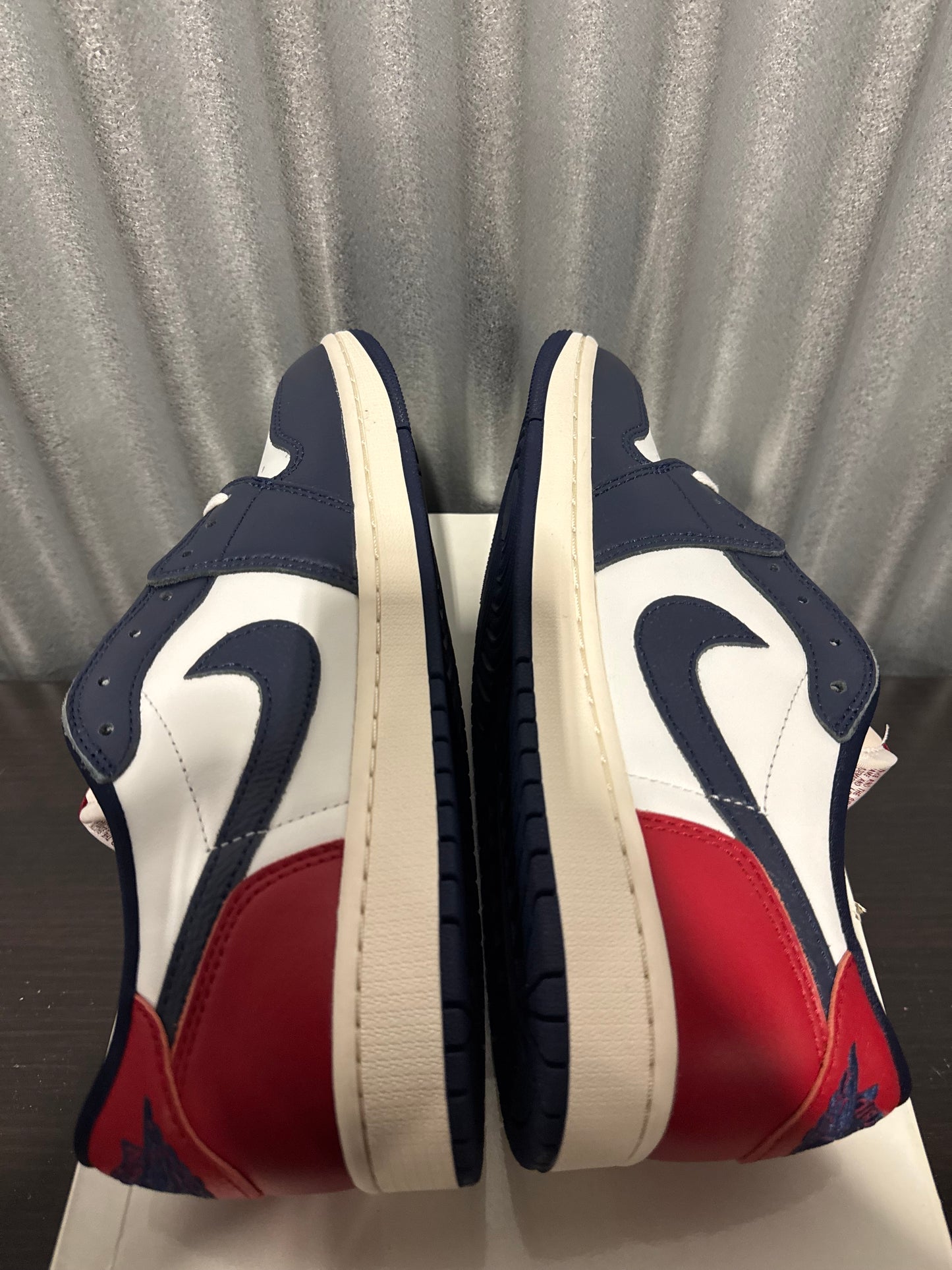 Jordan 1 Low OG Howard University Men's Brand New HQ2993-100