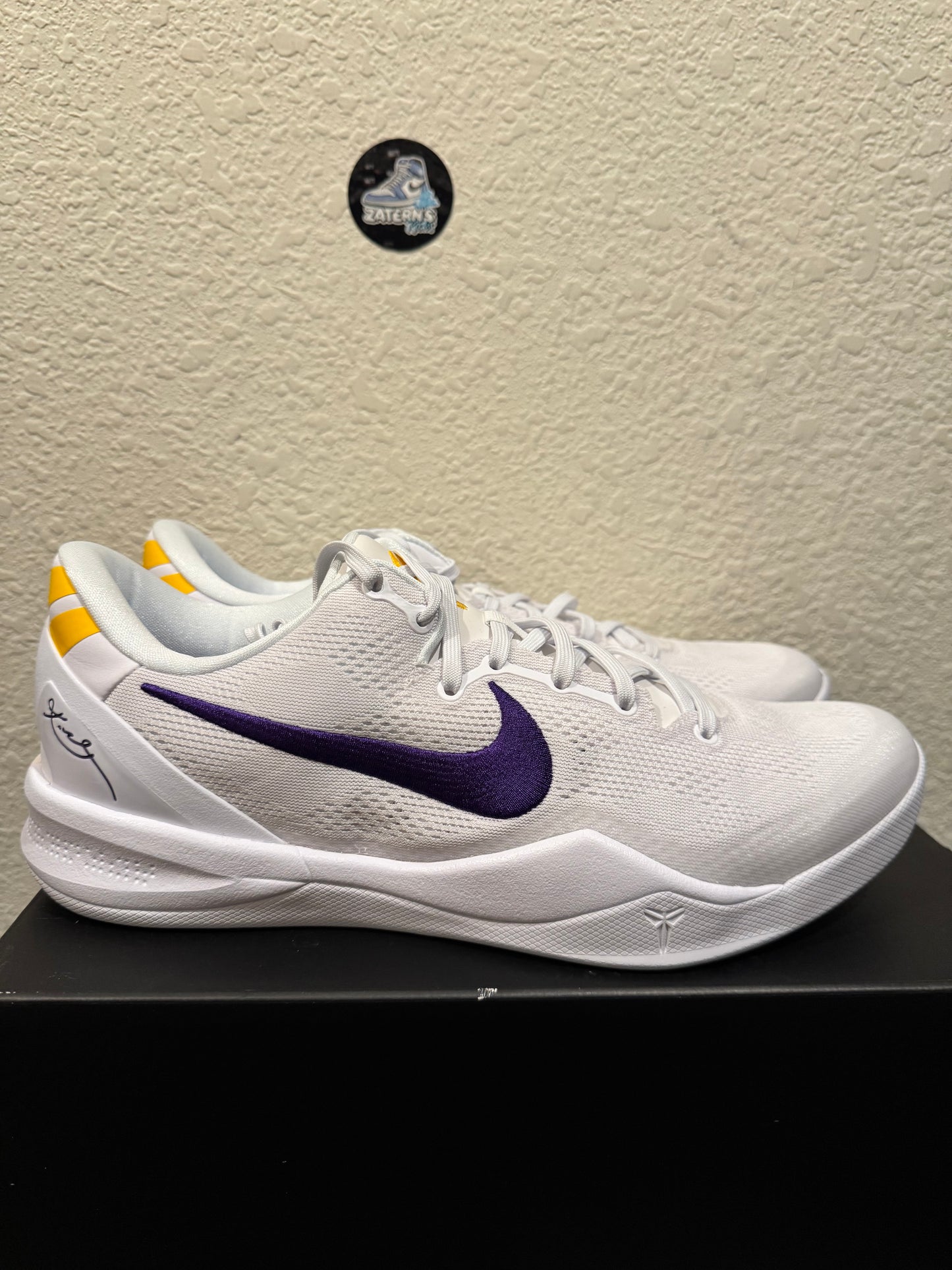 Nike Kobe 8 Protro Lakers Home Men's Brand New HF9550-100