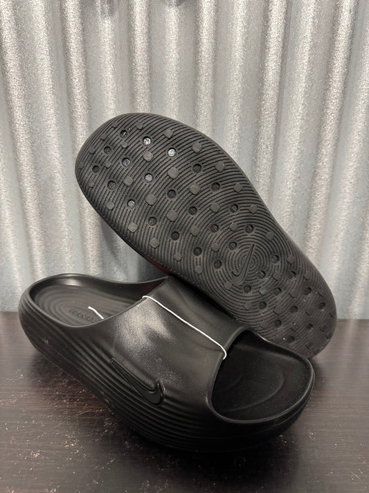 Nike ReactX Rejuven8 Slide Black Men's Brand New HV4479-001