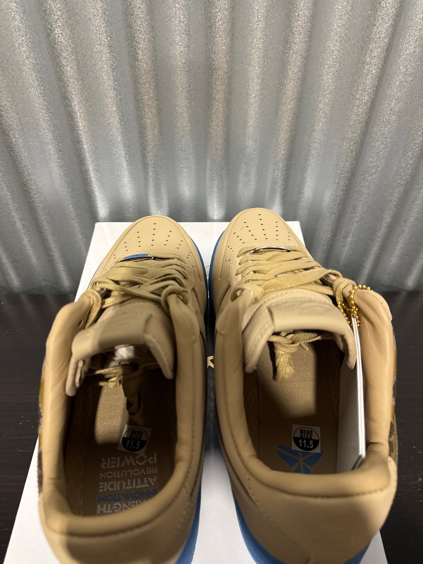 Nike Air Force 1 Low Kobe Bryant Linen Men's Brand New IH1018-200