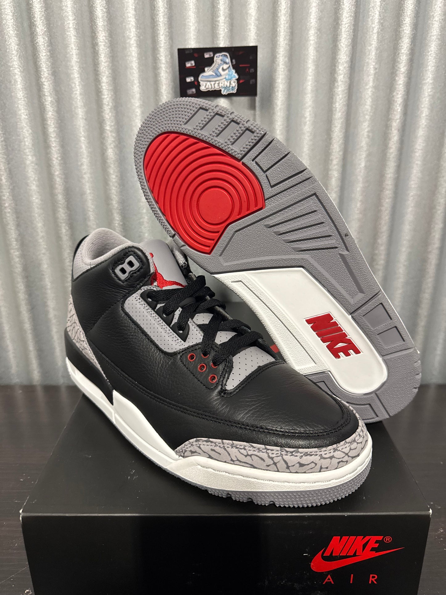 Jordan 3 Black Cement Men's Brand New DN3707-010