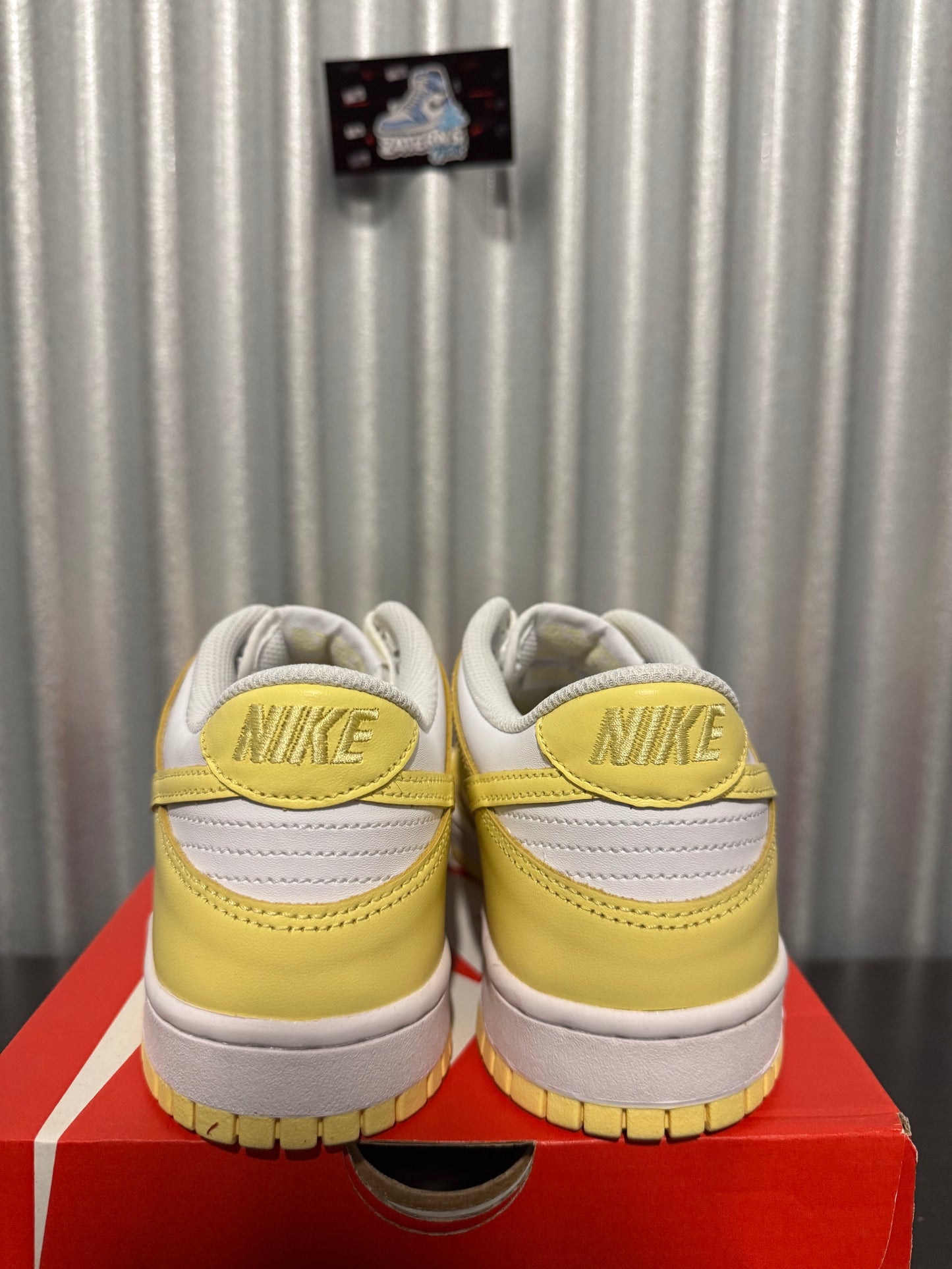 Nike Dunk Low Soft Yellow GS Brand New FB9109-126
