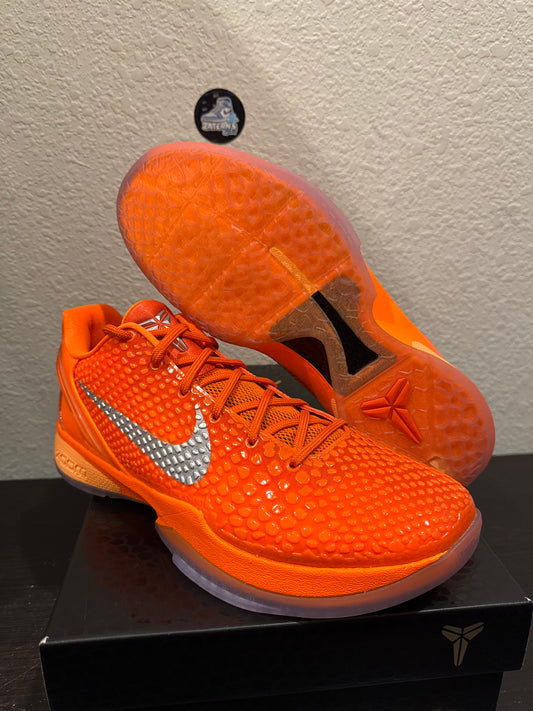 Nike Kobe 6 Protro Total Orange Men's Brand New IH1871-800