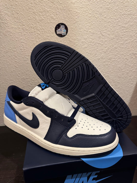 Jordan 1 Low OG Obsidian UNC Men's Brand New CZ0790-400