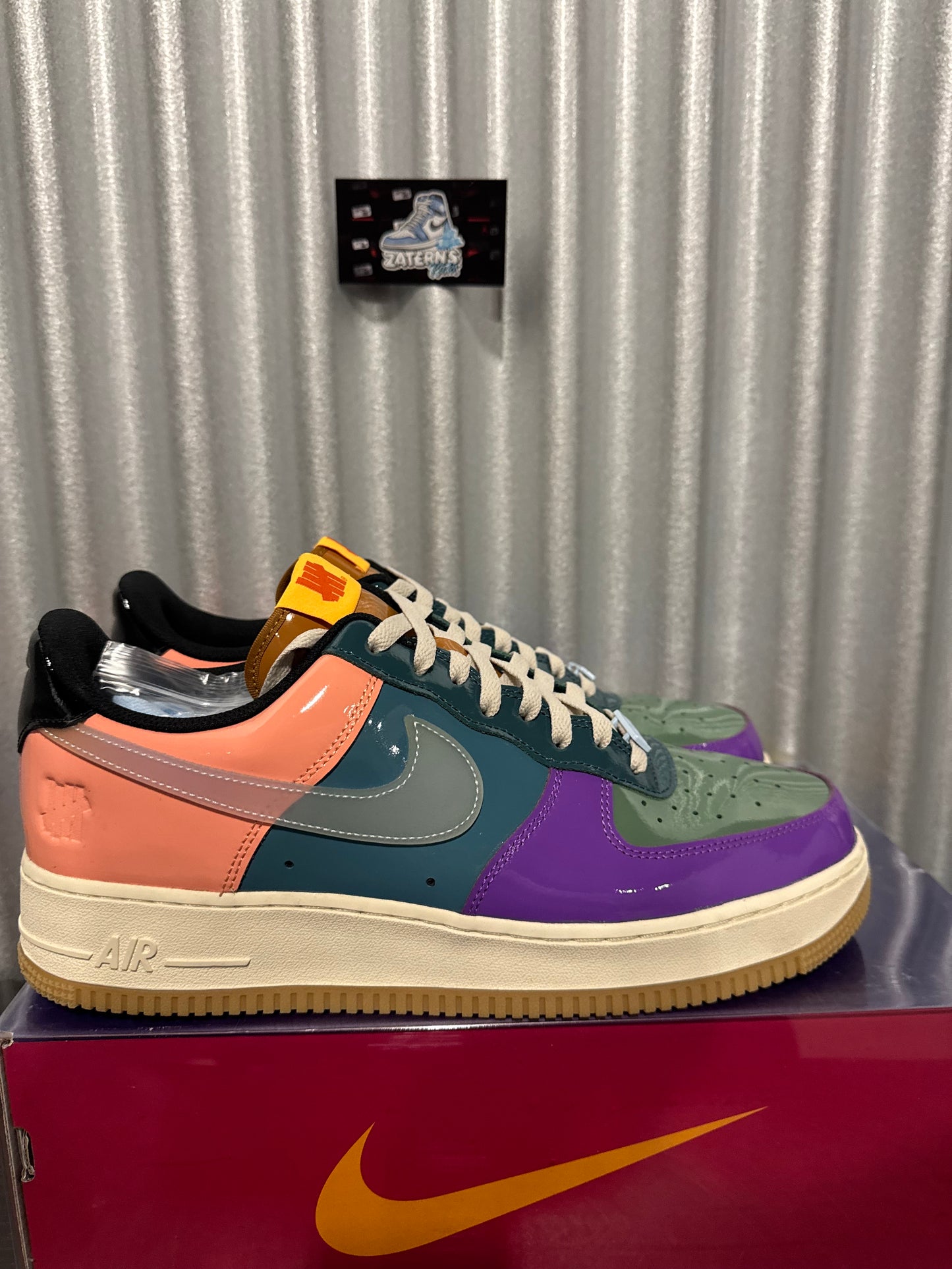 Nike Air Force 1 Low SP Undefeated Wild Berry Men's Pre-Owned (12M) DV5255-500