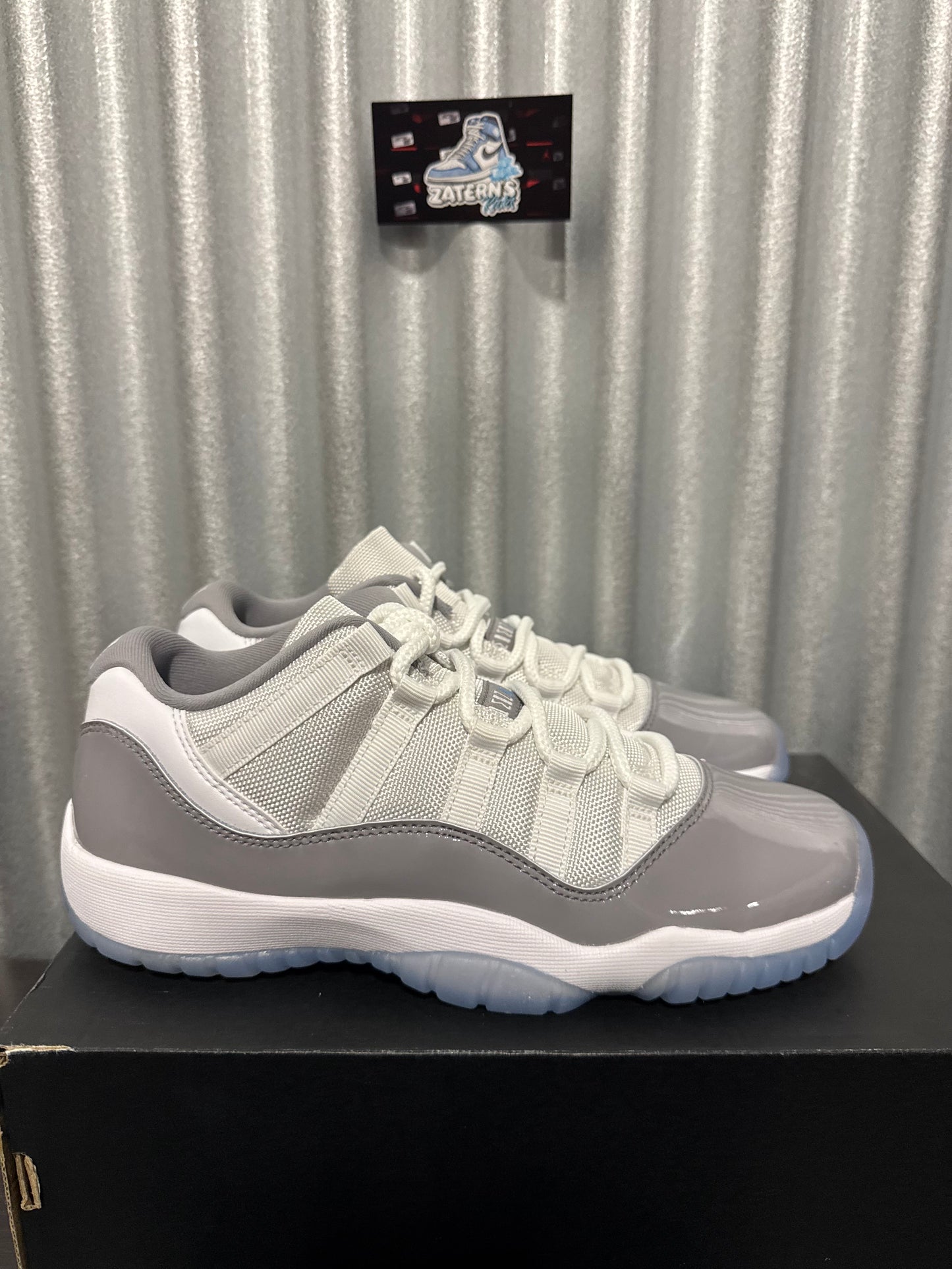 Jordan 11 Low Cement Grey GS Brand New 528896-140