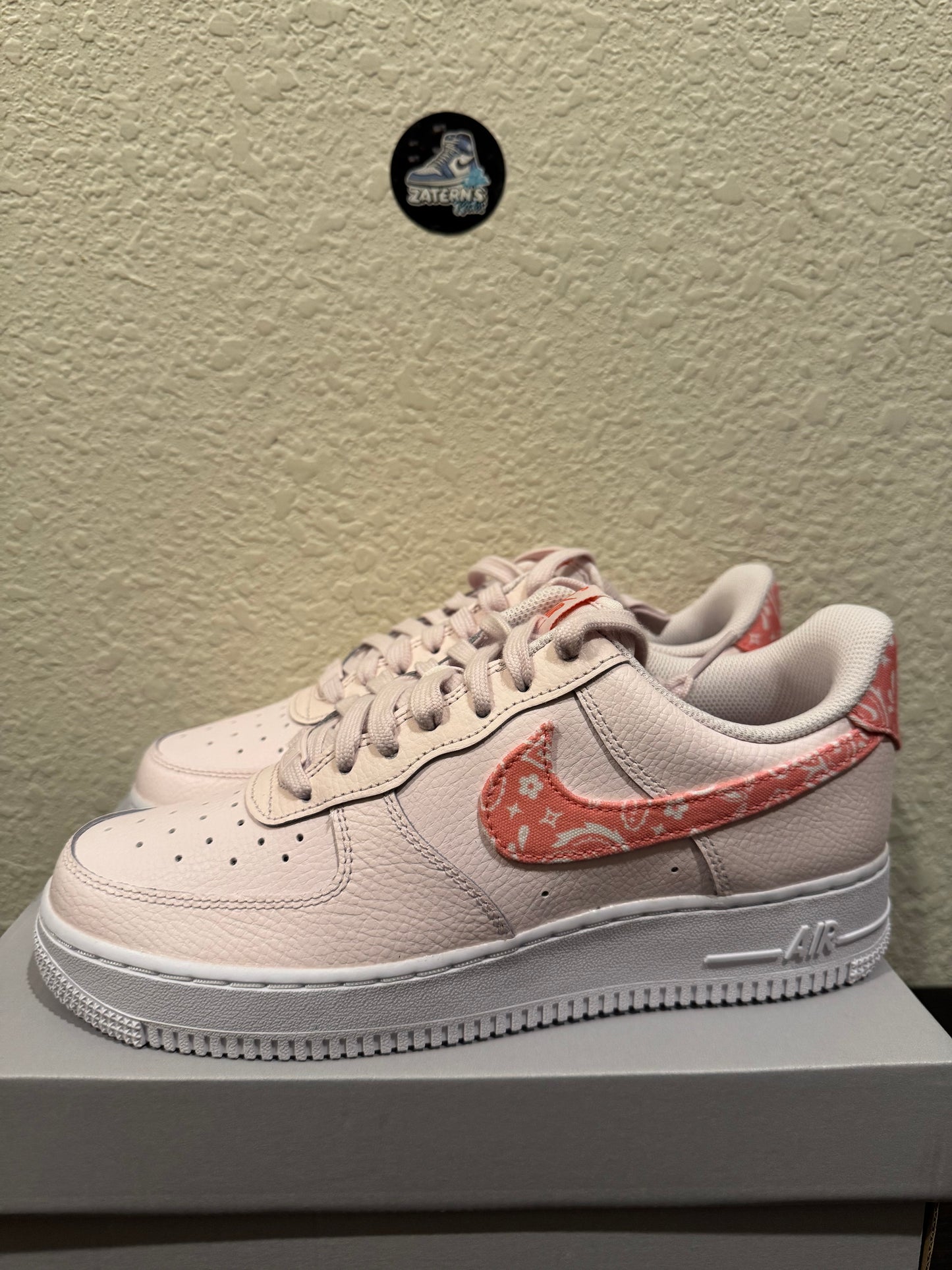 Nike Air Force 1 Low Paisley Pack Pink Brand New FD1448-664