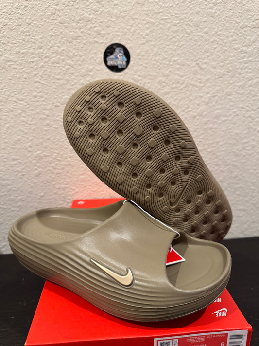 Nike ReactX Rejuven8 Slide Khaki Men's Brand New HV4479-200