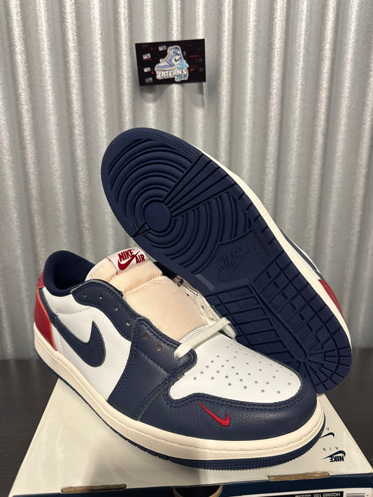 Jordan 1 Low OG Howard University Men's Brand New HQ2993-100