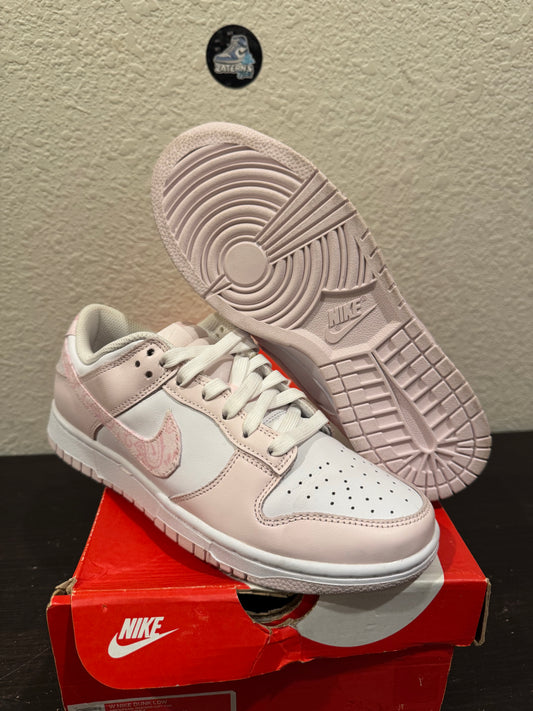 Nike Dunk Low Pink Paisley W Pre-Owned (8W) FD1449-100
