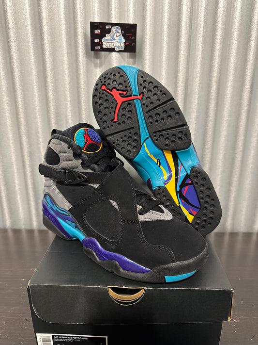 Jordan 8 Aqua GS Brand New 305368-006