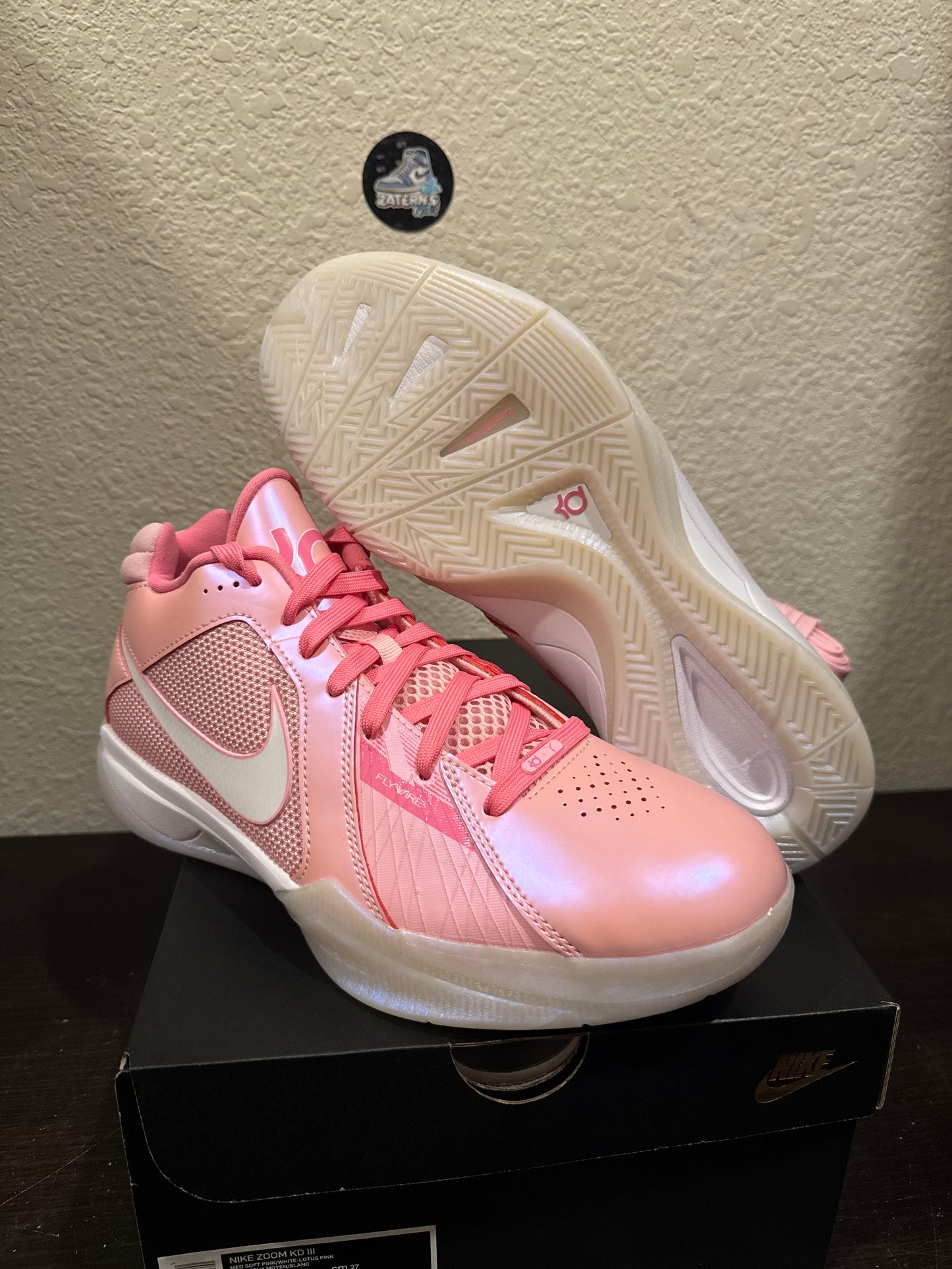 Nike Zoom KD 3 Aunt Pearl Men's Brand New FJ0982-600