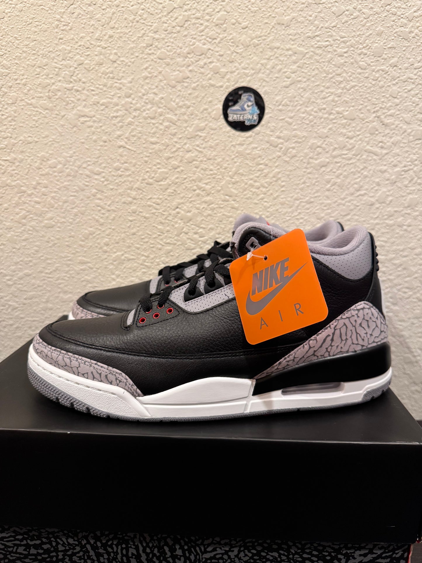 Jordan 3 Black Cement Men's Brand New DN3707-010