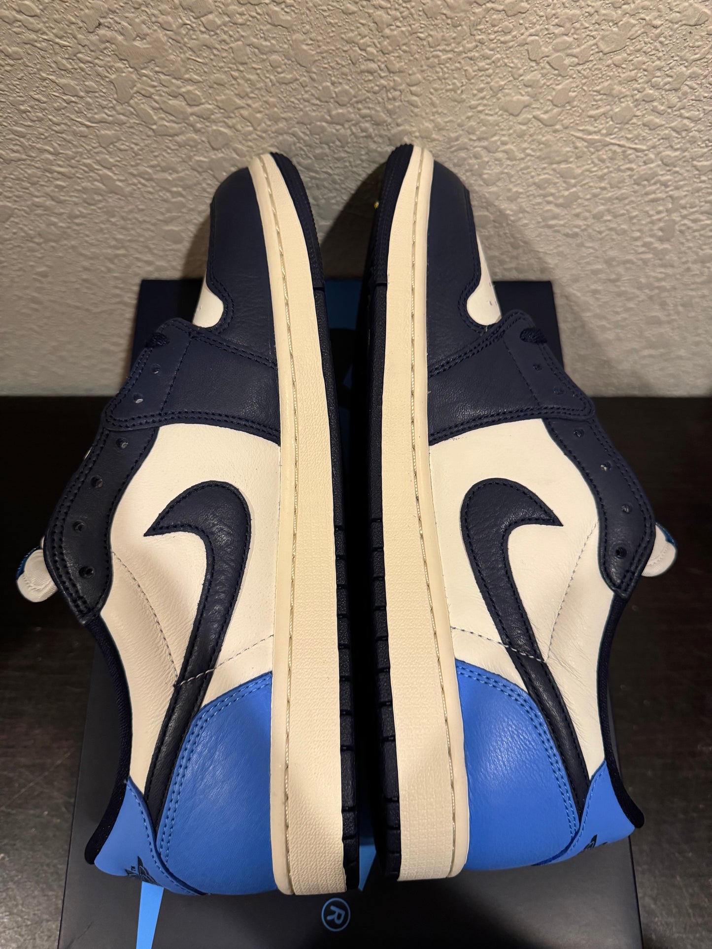 Jordan 1 Low OG Obsidian UNC Men's Brand New CZ0790-400