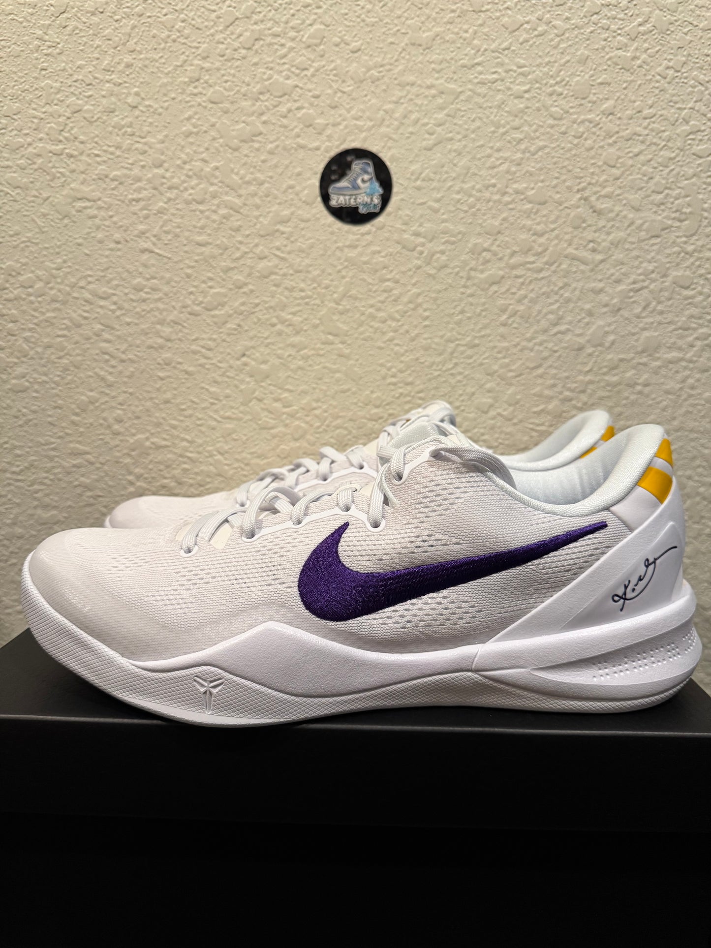 Nike Kobe 8 Protro Lakers Home Men's Brand New HF9550-100