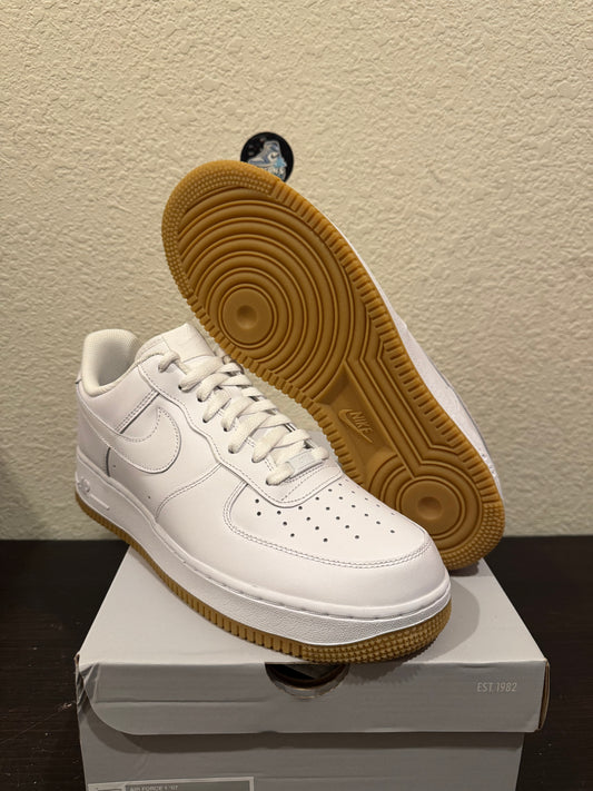 Nike Air Force 1 Low 07 White Gum Men's Brand New DJ2739-100
