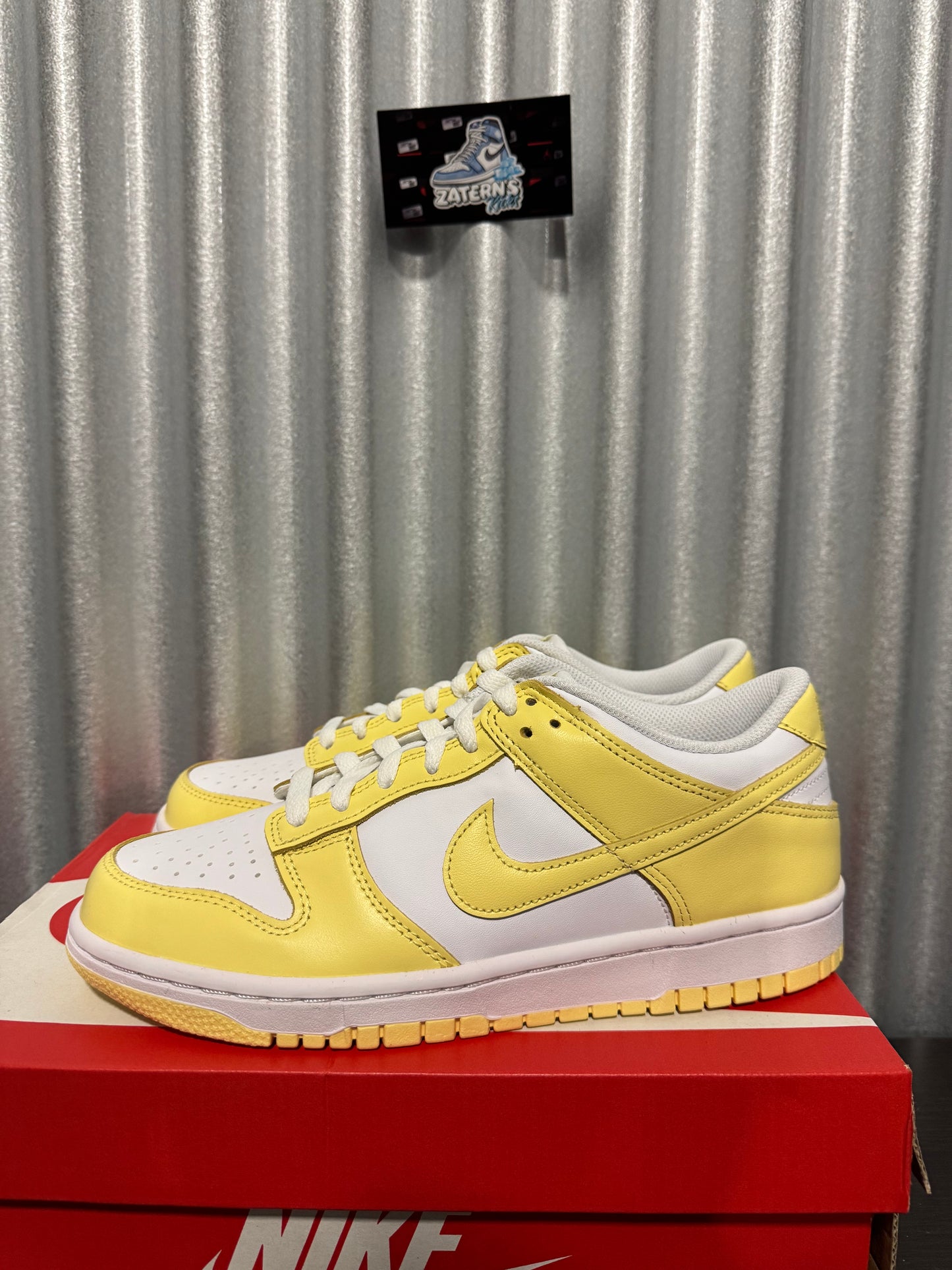 Nike Dunk Low Soft Yellow GS Brand New FB9109-126
