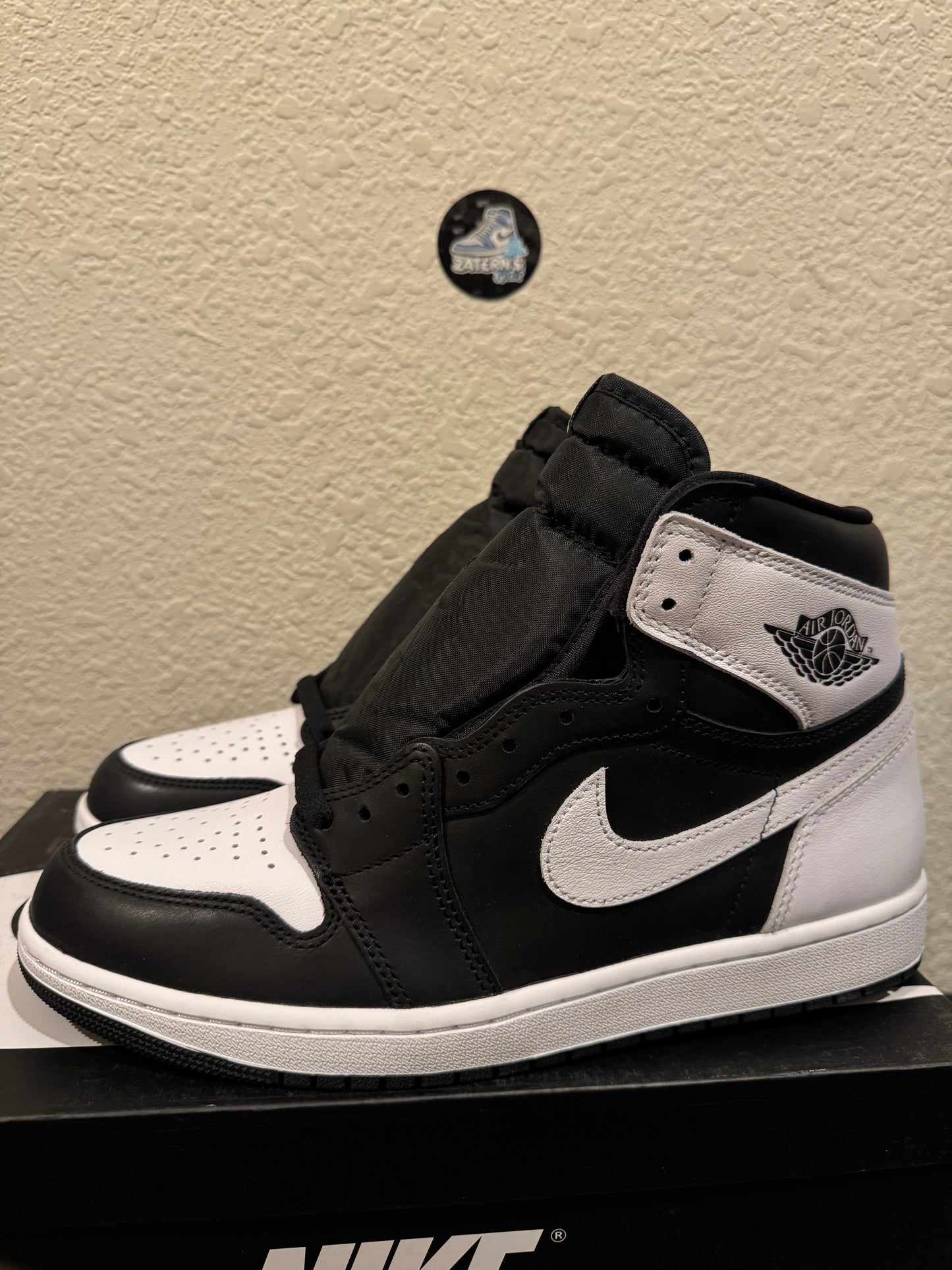 Jordan 1 High OG Black White Men's Brand New DZ5485-010