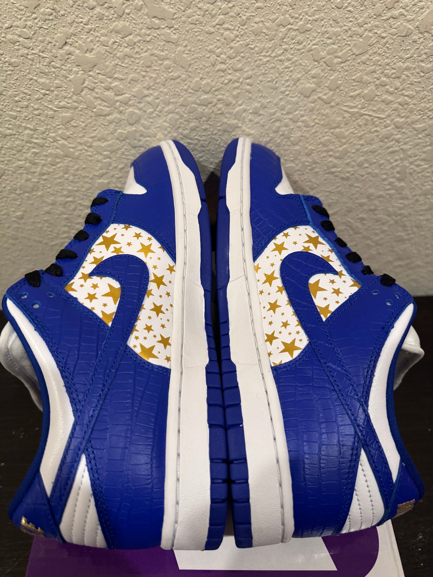 Nike SB Dunk Low Supreme Stars Hyper Royal Men's Brand New DH3228-100