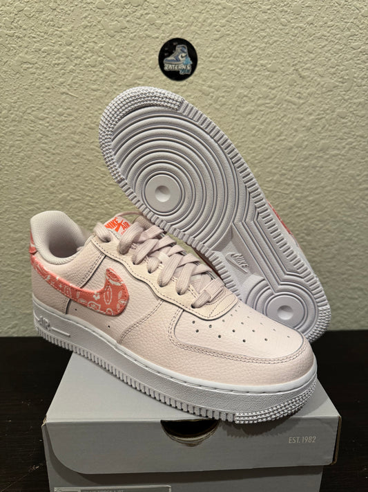 Nike Air Force 1 Low Paisley Pack Pink Brand New FD1448-664