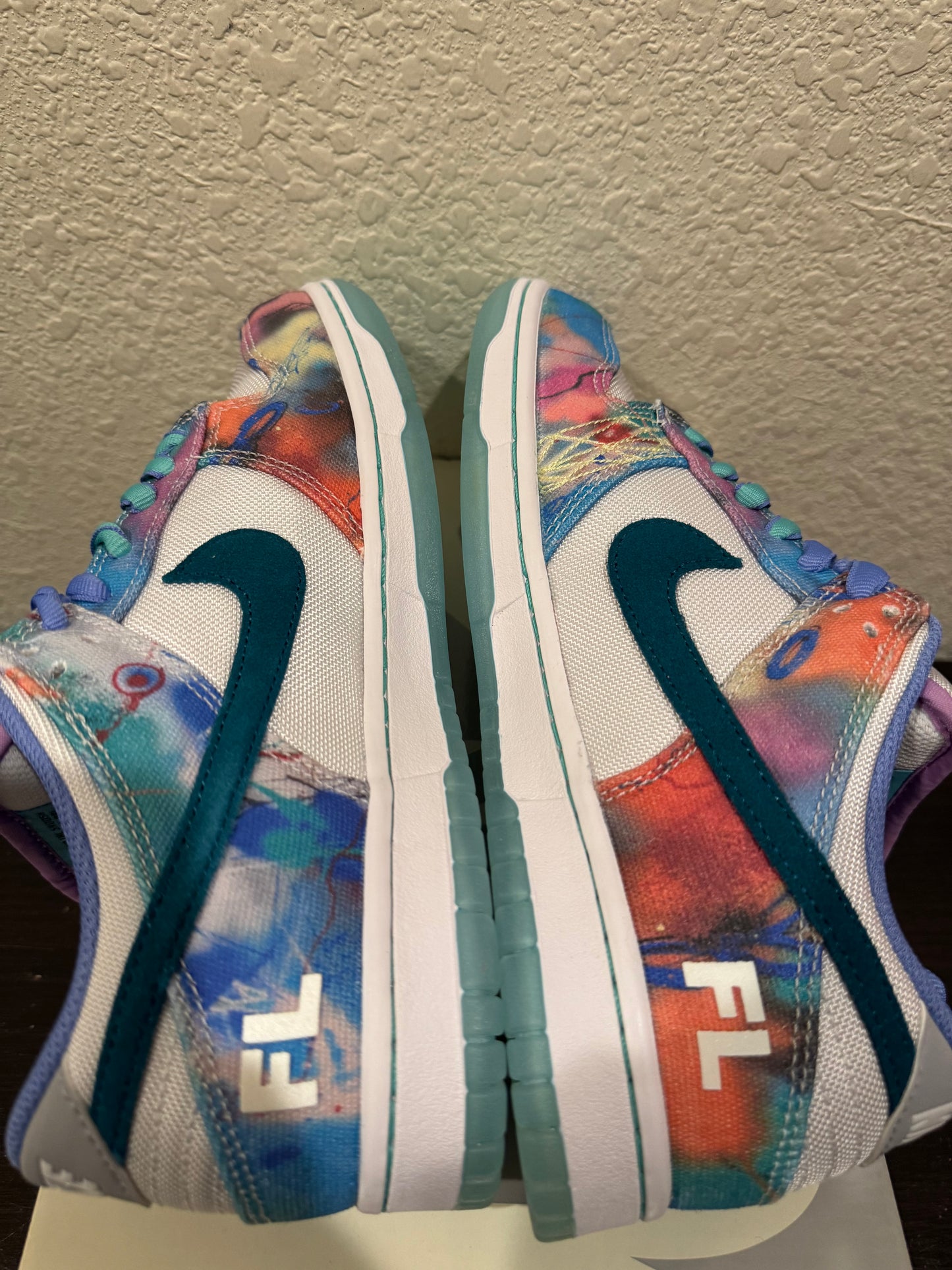 Nike SB Dunk Low Futura Bleached Aqua Men's Brand New HF6061-400