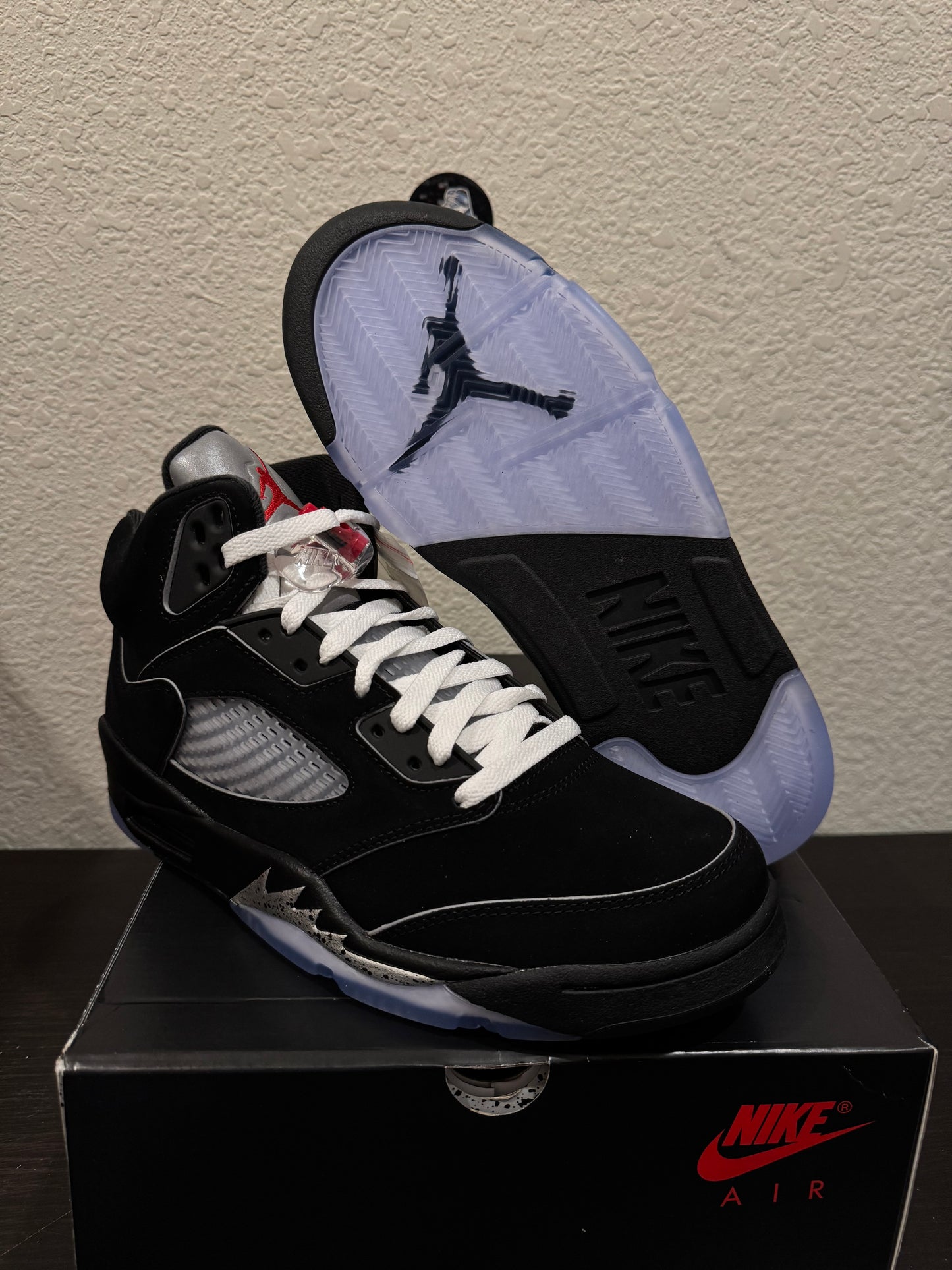 Jordan 5 Black Metallic Reimagined Men's Brand New HF3975-001