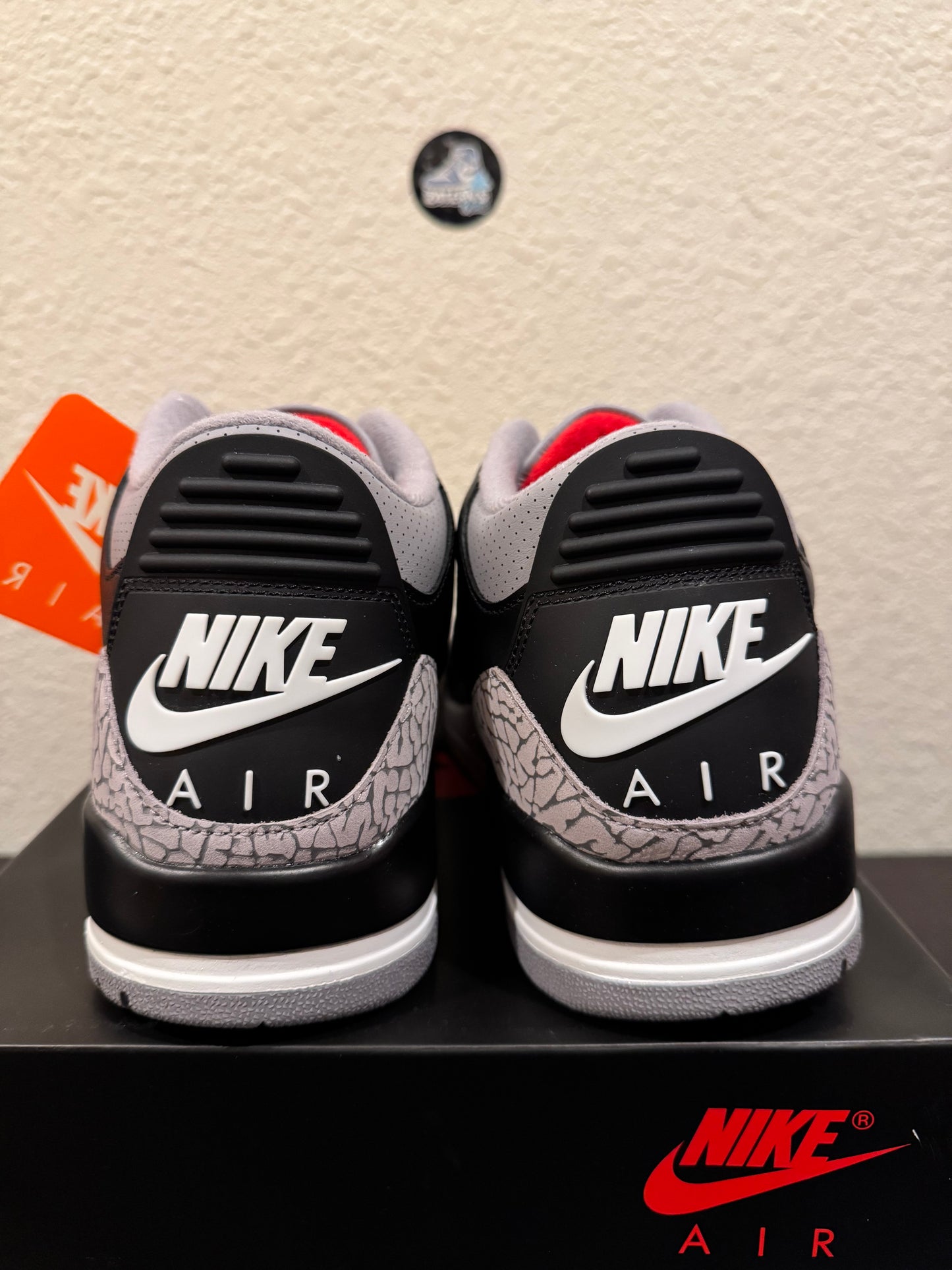 Jordan 3 Black Cement Men's Brand New DN3707-010